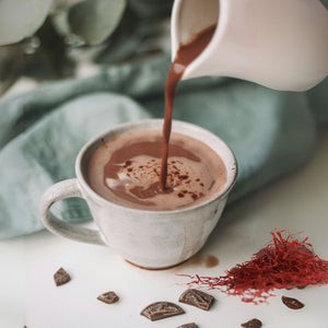 Recipe: Saffron Ginger Hot Chocolate