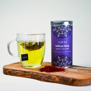 Saffron Sleep Caffeine Free Herbal Tea Blend (Loose Leaf)