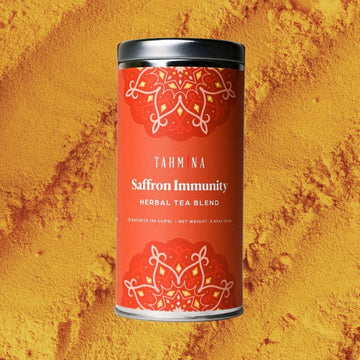 Saffron Immunity Caffeine Free Herbal Tea Blend (Sachets)