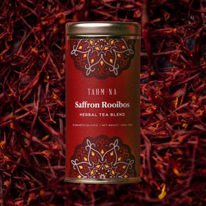 Saffron Rooibos Caffeine Free Herbal Tea Blend (Sachets)